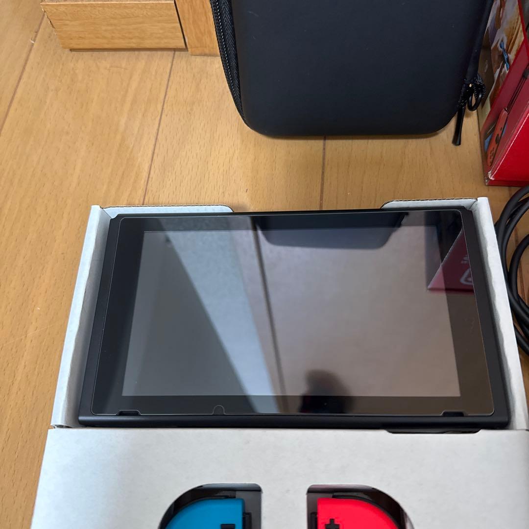 nintendo switch 本体 SDカード・ケース付き