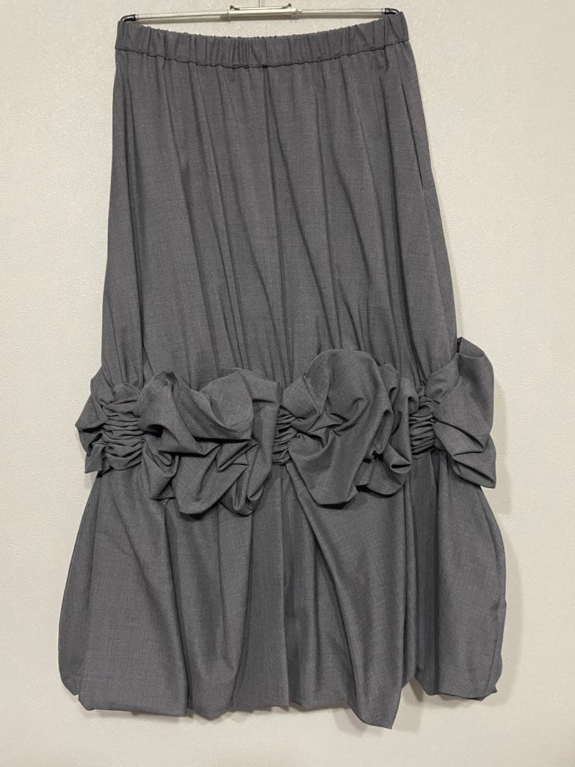 ENFOLD エンフォルド WRINKLES BALLOON-SKIRT