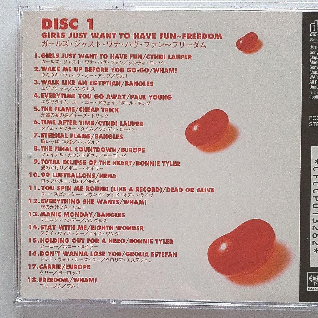 TOP 10 HITS 1980～1989/CD 6枚セット品Sony FCI.