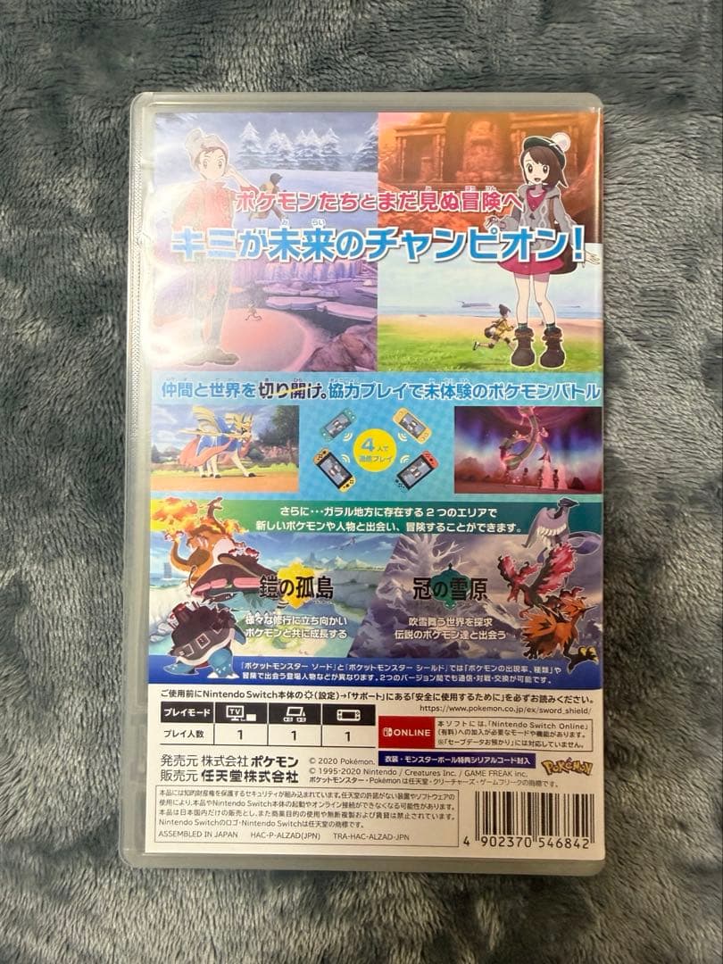 14 任天堂　Switch ポケットモンスター　ソード　＋エキスパンションパス