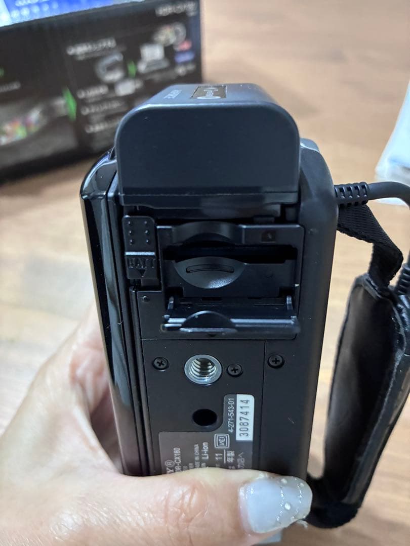 SONY HDR-CX180 ビデオカメラ ハンディカム 動作確認済み 箱あり