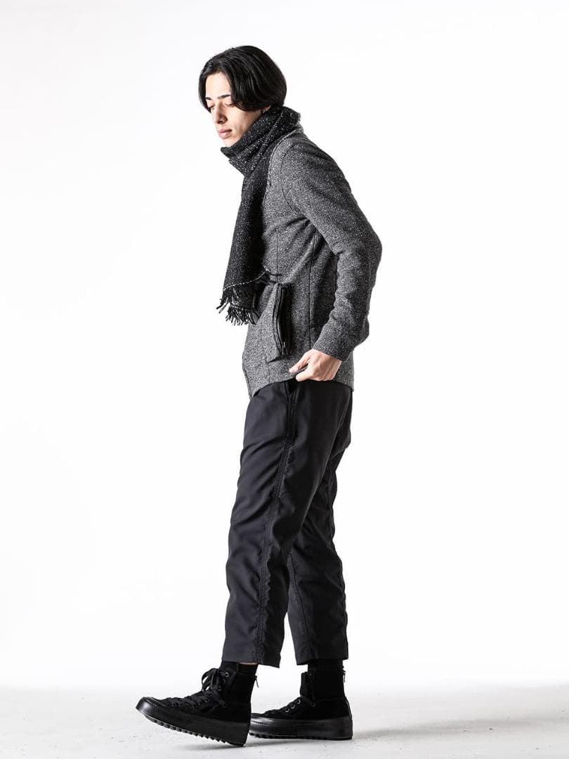 パンツ RIPVANWINKLE RB-607 CROPPED EASY BLACK M