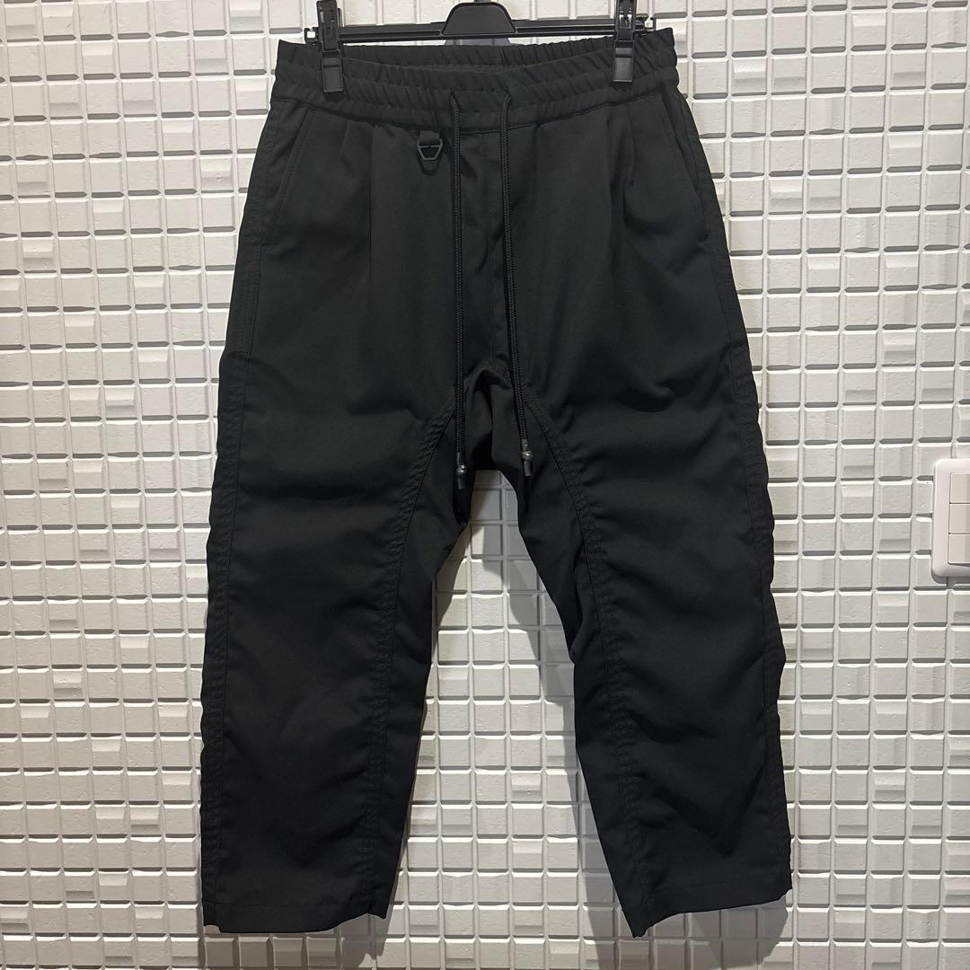 パンツ RIPVANWINKLE RB-607 CROPPED EASY BLACK M