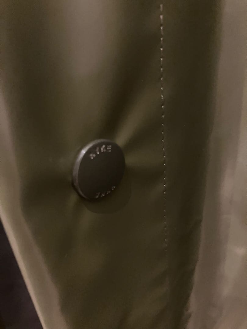 【春物】HYKE LAMINATED MILITARY COAT サイズ2