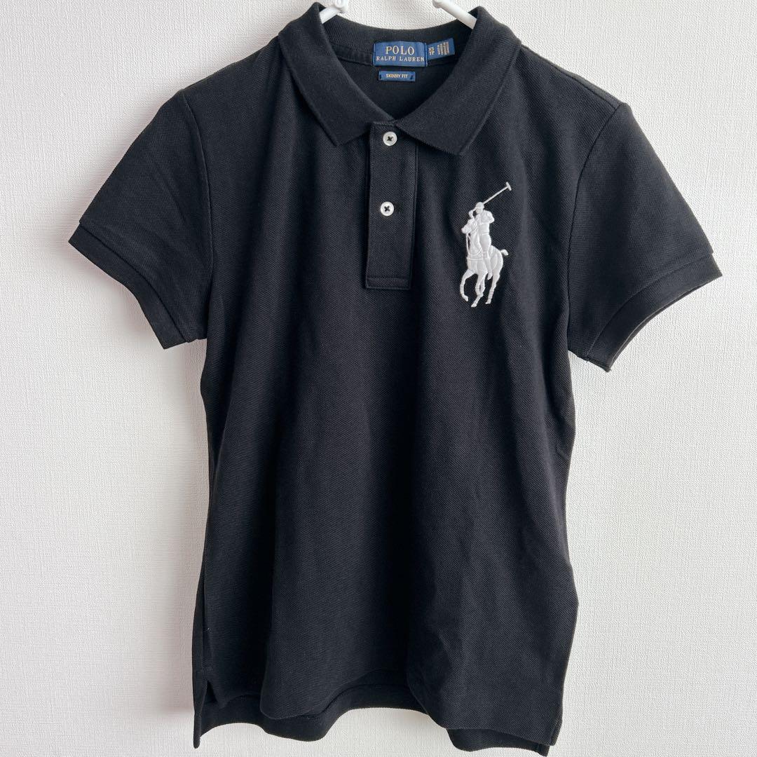 【極美品】RALPH LAUREN XS ポロシャツ ビッグポニー 綿100%