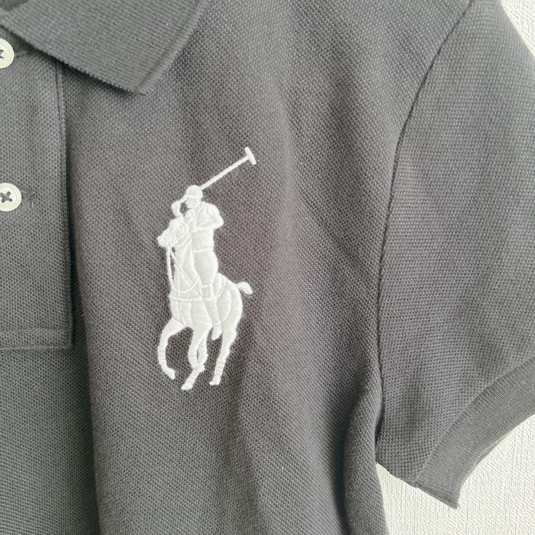 【極美品】RALPH LAUREN XS ポロシャツ ビッグポニー 綿100%