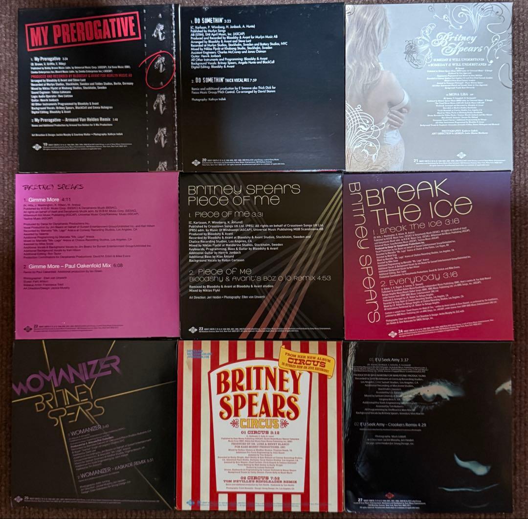 洋楽 Britney Spears The Singles Collection