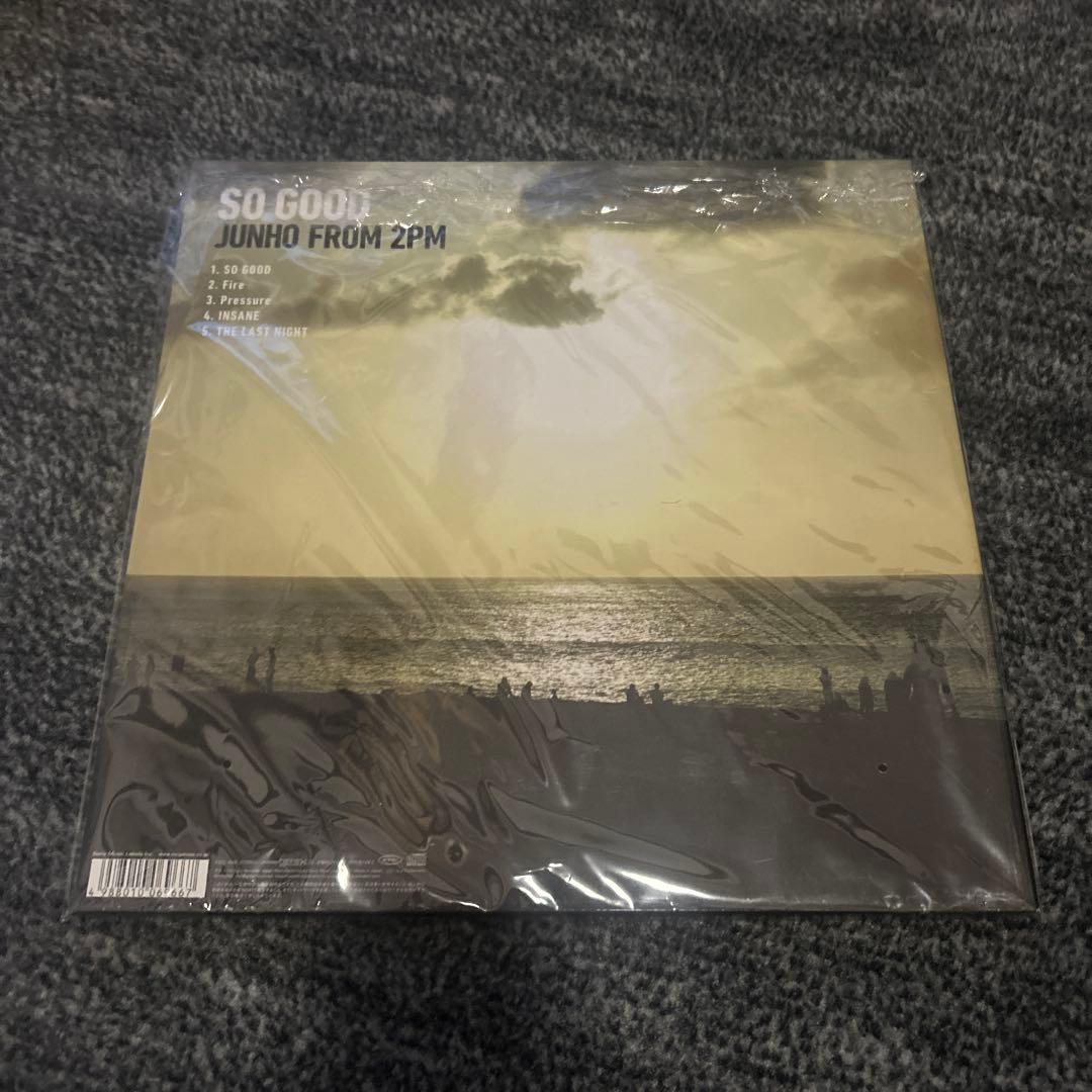 JUNHO from 2PM SO GOOD 完全生産限定盤　LPサイズ盤　CD