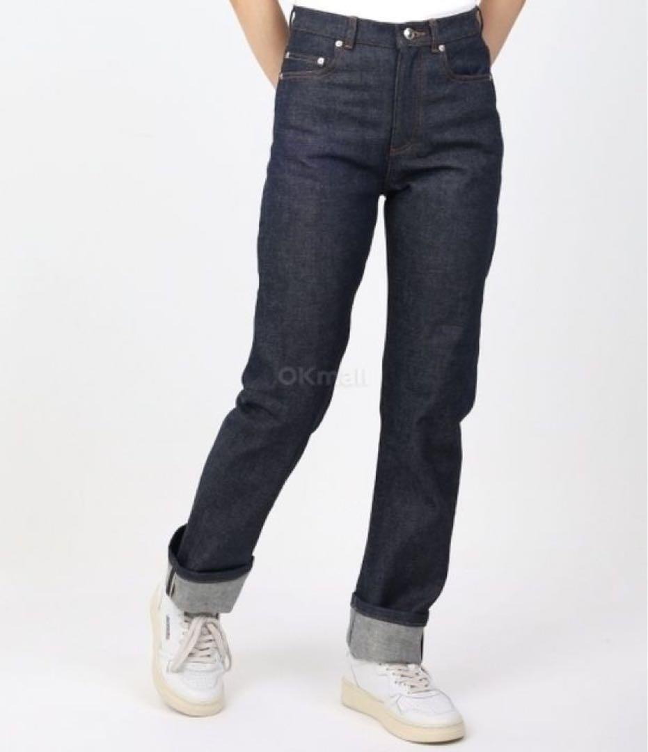 新品 アーペーセー JEAN STANDARD デニム 25 赤耳 セルビッジ