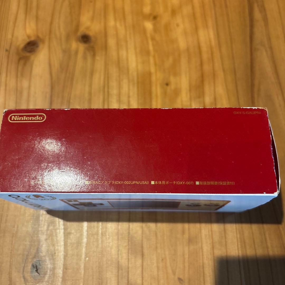 新品未使用ゲームボーイミクロ本体 ファミコンカラー
