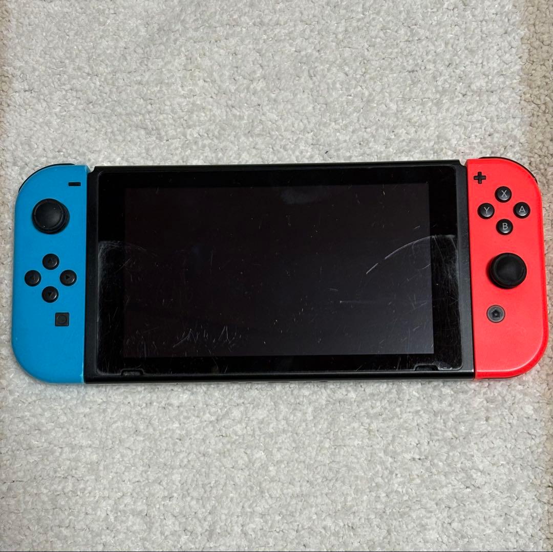箱付き　付属品完備　Nintendo Switch 本体　レッドブルー