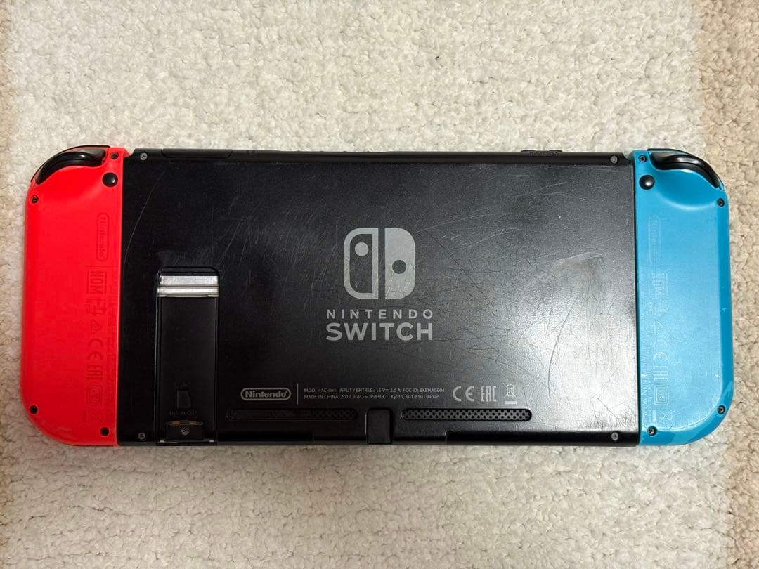 箱付き　付属品完備　Nintendo Switch 本体　レッドブルー