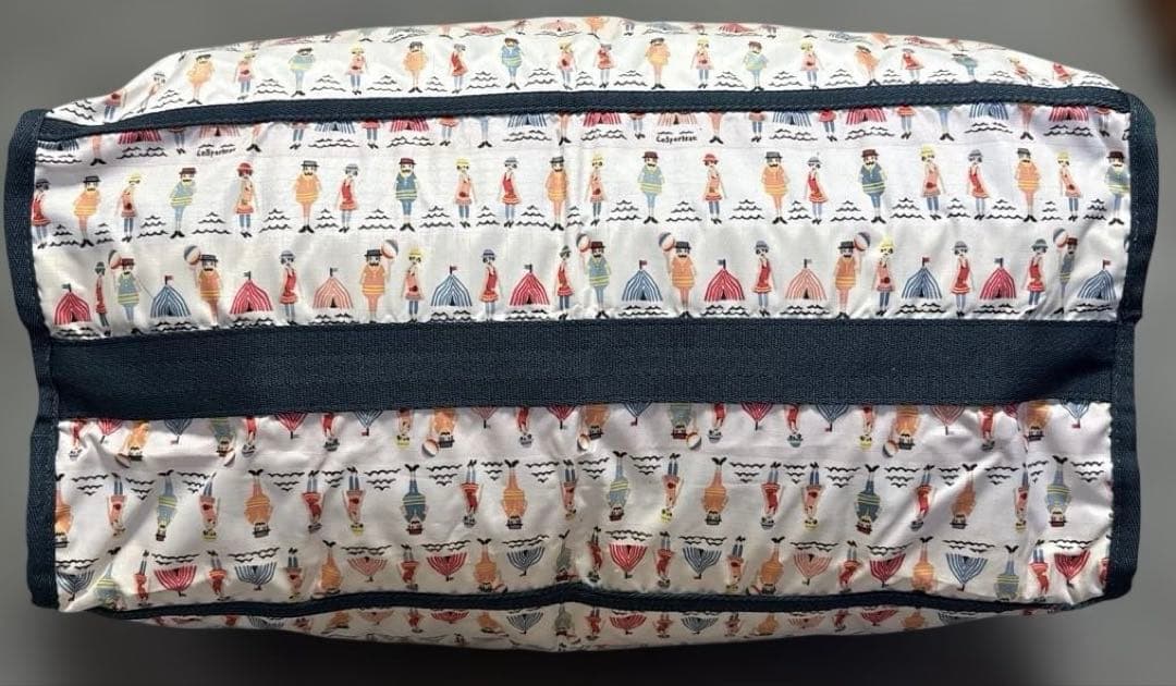 LeSportsac レスポ　ボストンバッグ 2way ポーチ付き 鍵付き