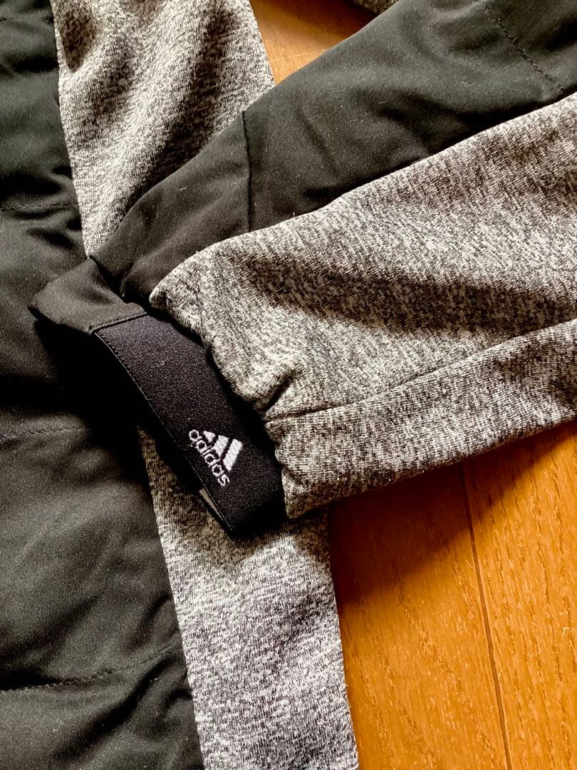 y*T様 adidas アディダスゴルフ長袖キルティング中綿ジャケットL