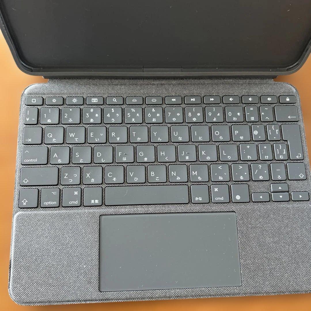 【美品】logicool Combo Touch iPadケース グレー