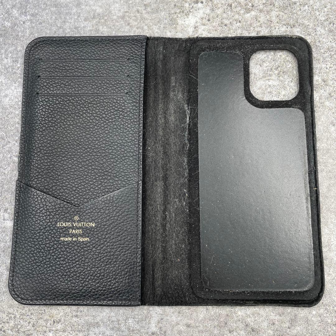 【微美品】ルイヴィトン iPhone11ケース アンプラント ブラック 黒