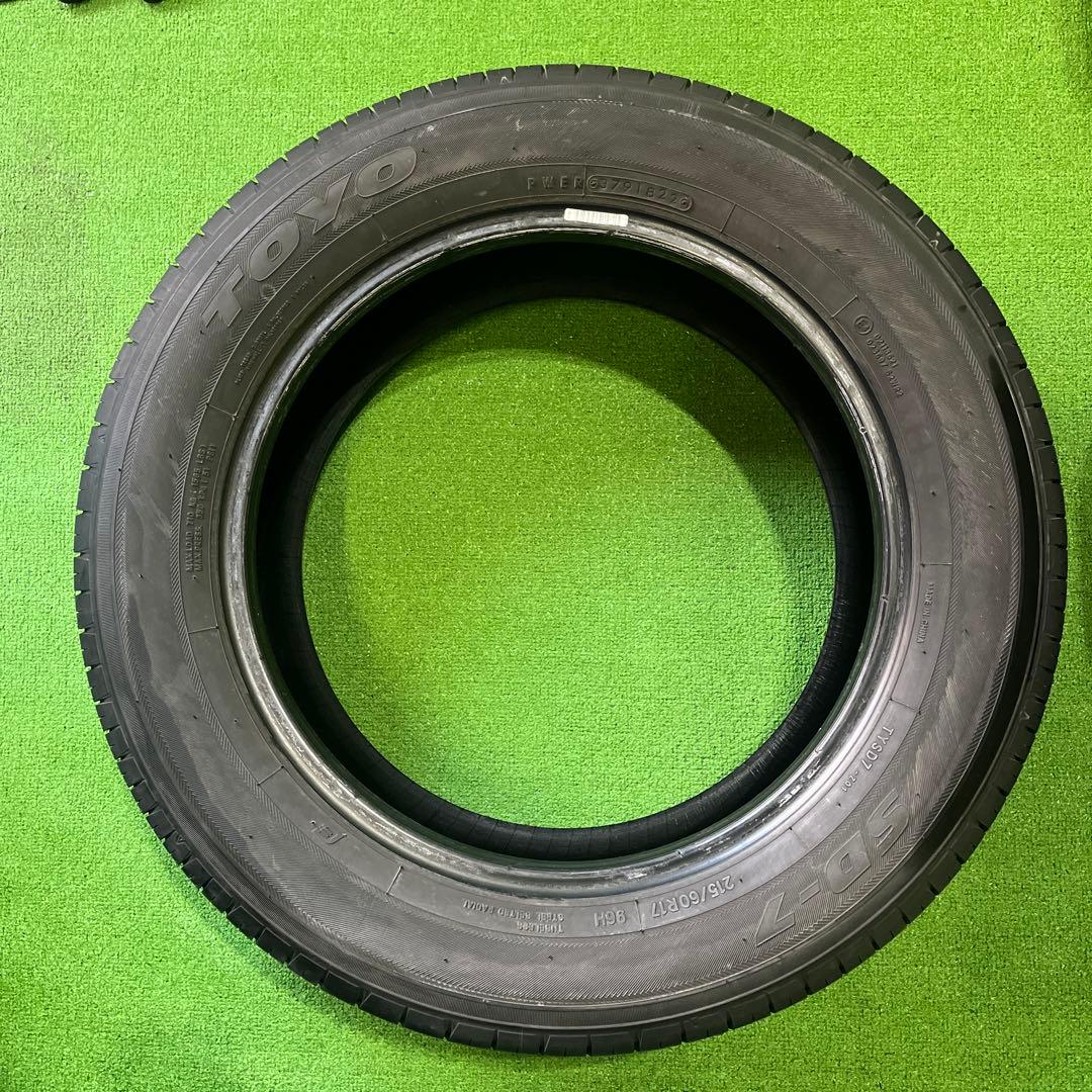 215/60R17 TOYO 深溝　1653-①2本　送料込み