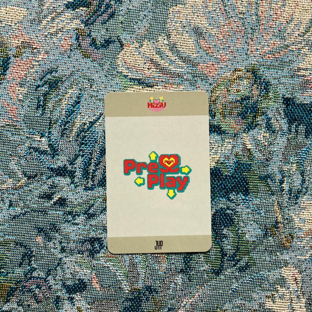 韓国 NiziU 2週目 PressPlay 限定 サノクミイヒ トレカ