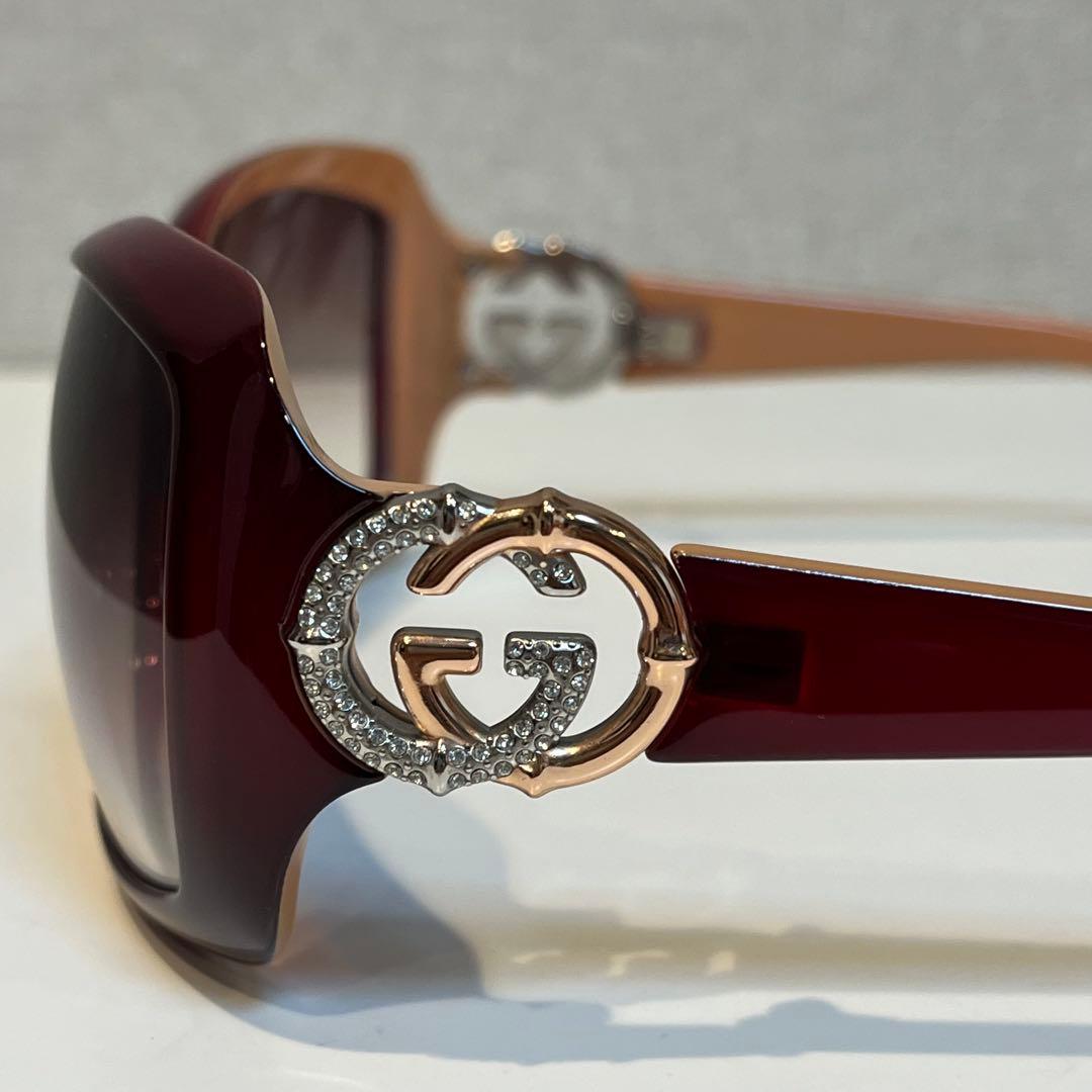 GUCCI グッチ サングラス GG3068 インターロッキング ラインストーン