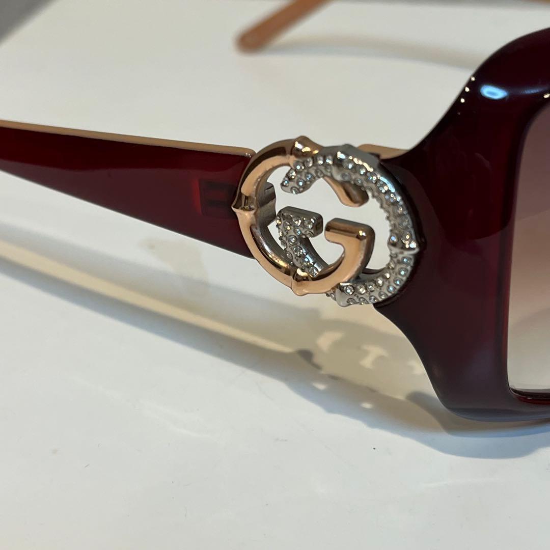 GUCCI グッチ サングラス GG3068 インターロッキング ラインストーン