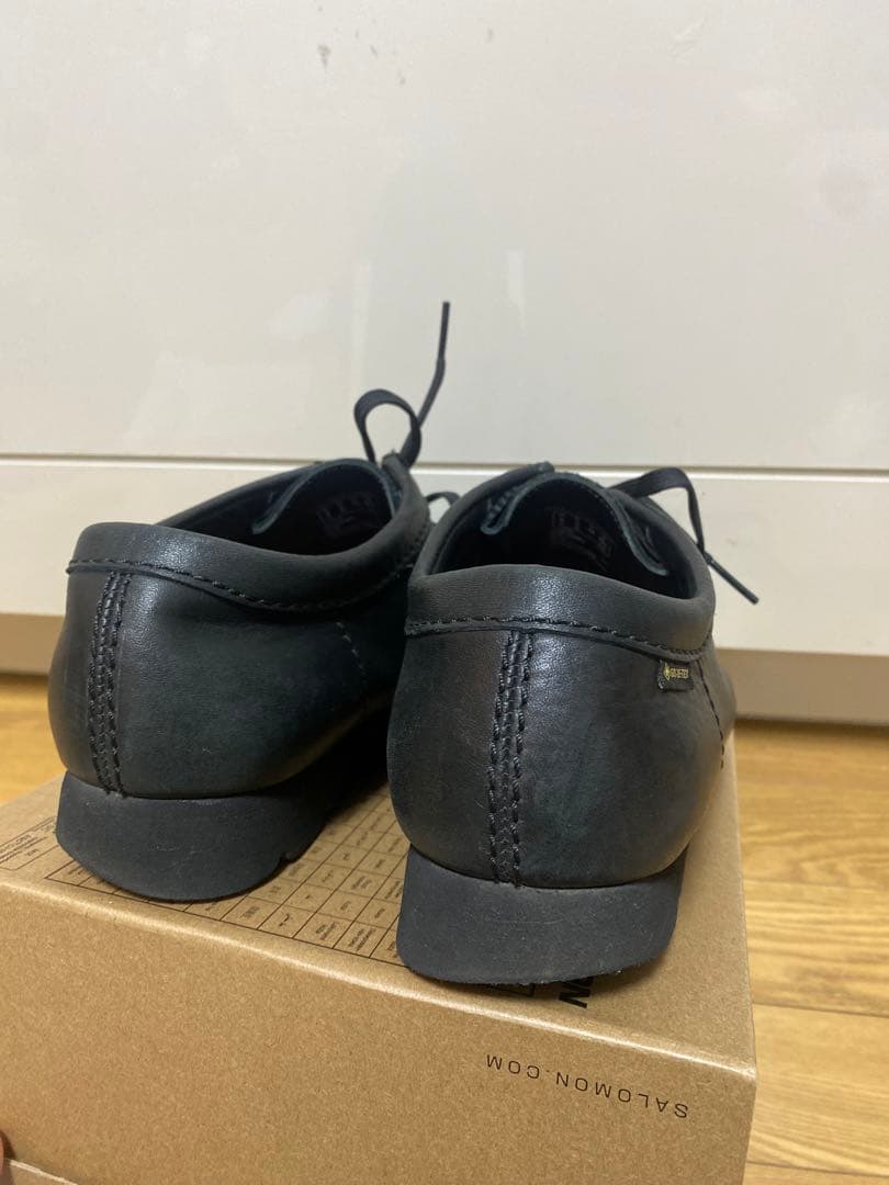 CLARKS WallabeeGTX （ブラック / ブラックレザー） 26.5