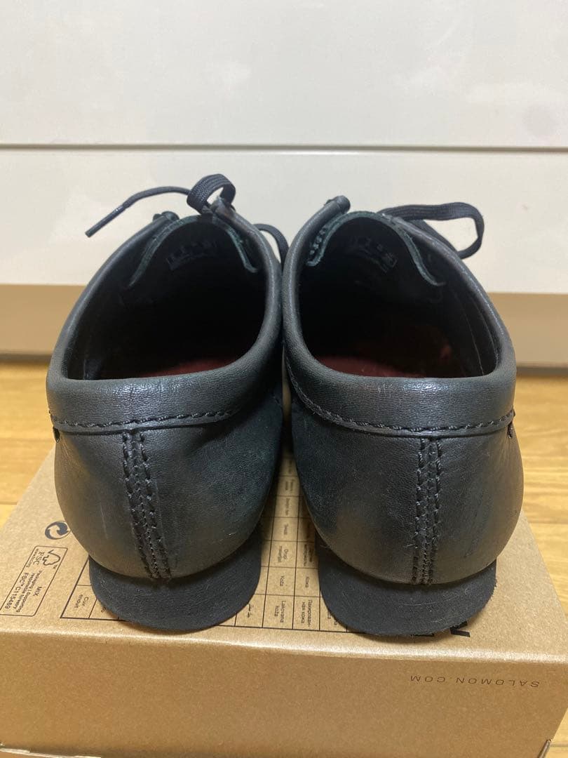 CLARKS WallabeeGTX （ブラック / ブラックレザー） 26.5