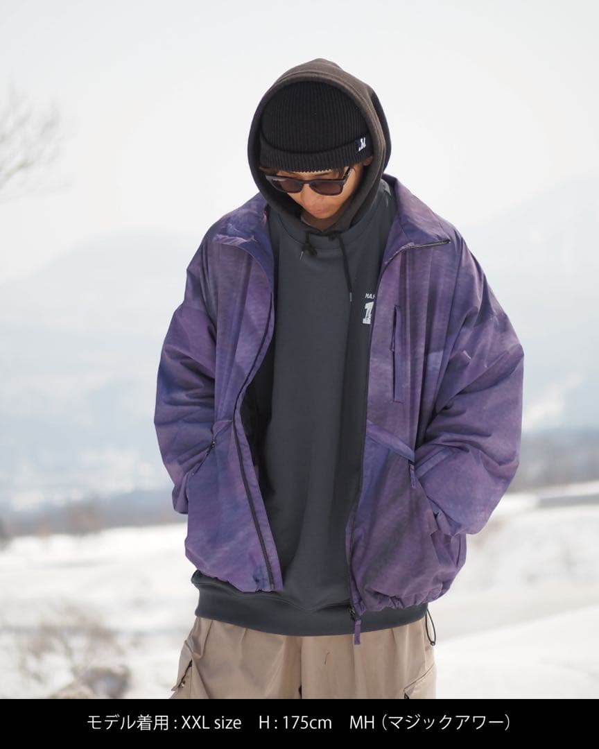 ほぼ新品！MAHF TRACK JACKET