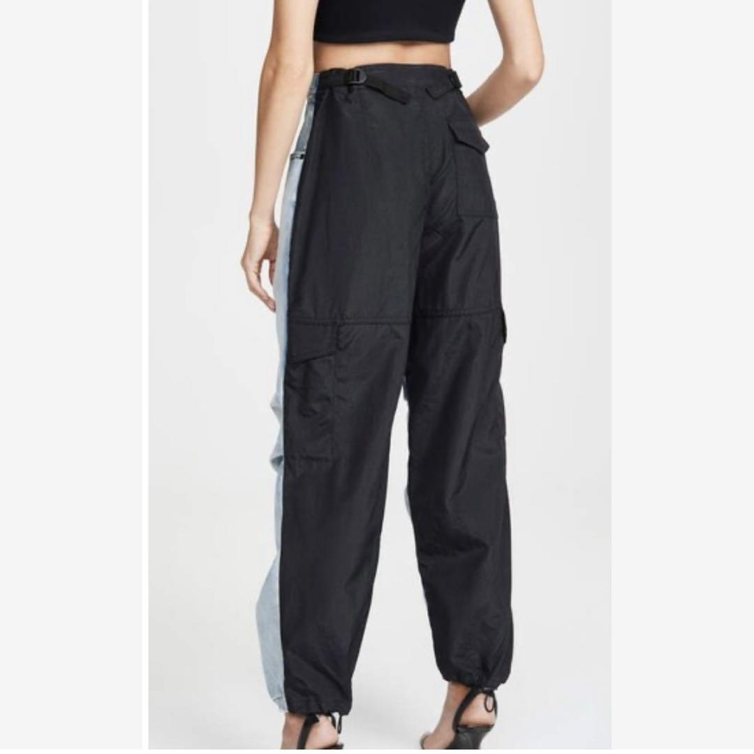【正規品】完売品 ALEXANDER WANG ハイブリッドナイロンカーゴデニム