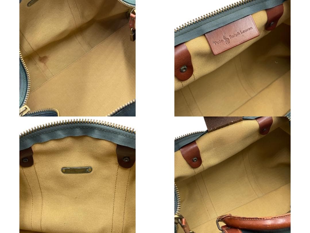 Polo Ralph Lauren ブラックウォッチ チェック柄 ボストンバッグ