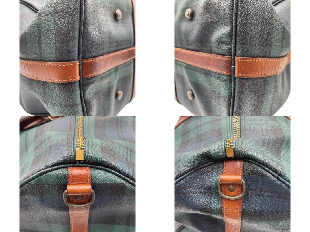 Polo Ralph Lauren ブラックウォッチ チェック柄 ボストンバッグ