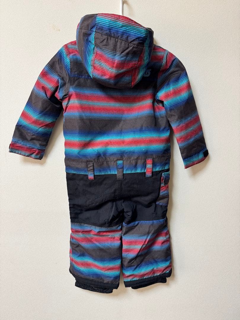 美品・バートン・BURTON・2T・子供用つなぎ・ スノーボードウエア