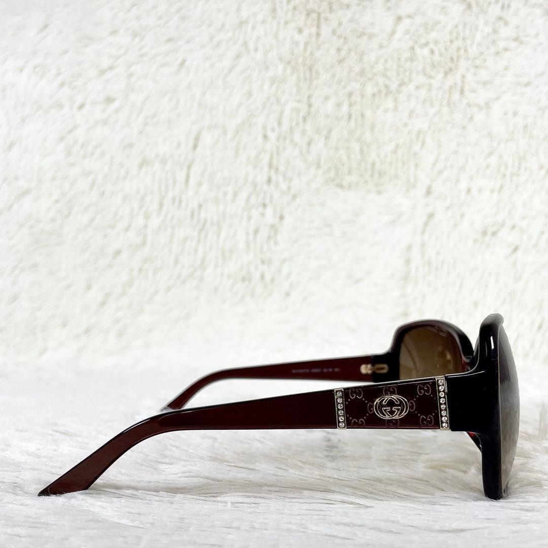 美品　GUCCI　サングラス　GG3411　GGロゴ　ブラウンレンズ・フレーム