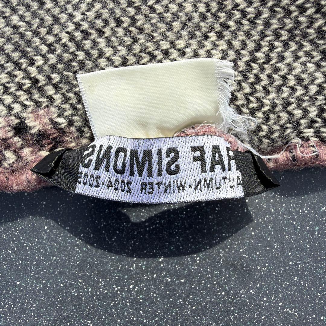 RAF SIMONS 04AW Waves期 ペイズリー ビーニー ニット帽