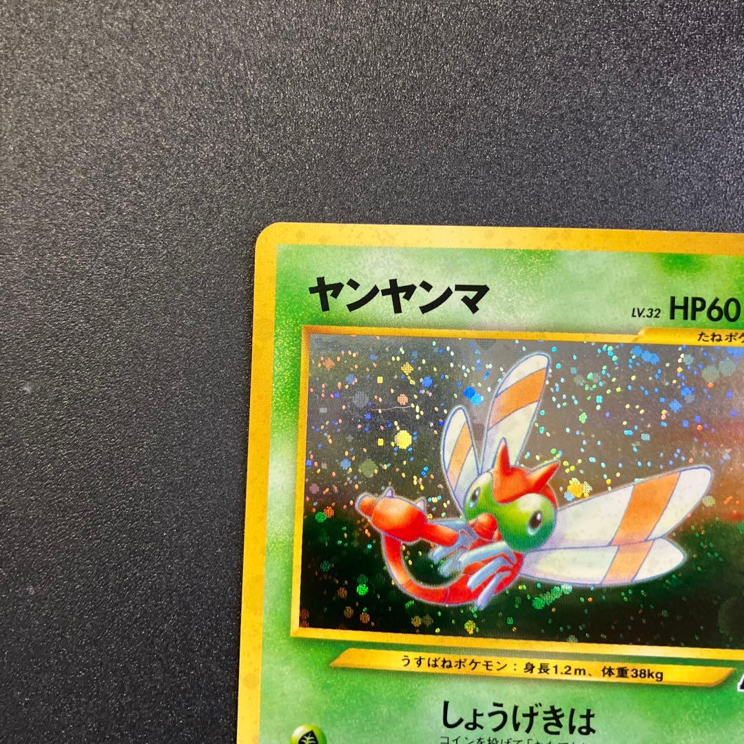 ヤンヤンマ　旧裏　ポケモンカード