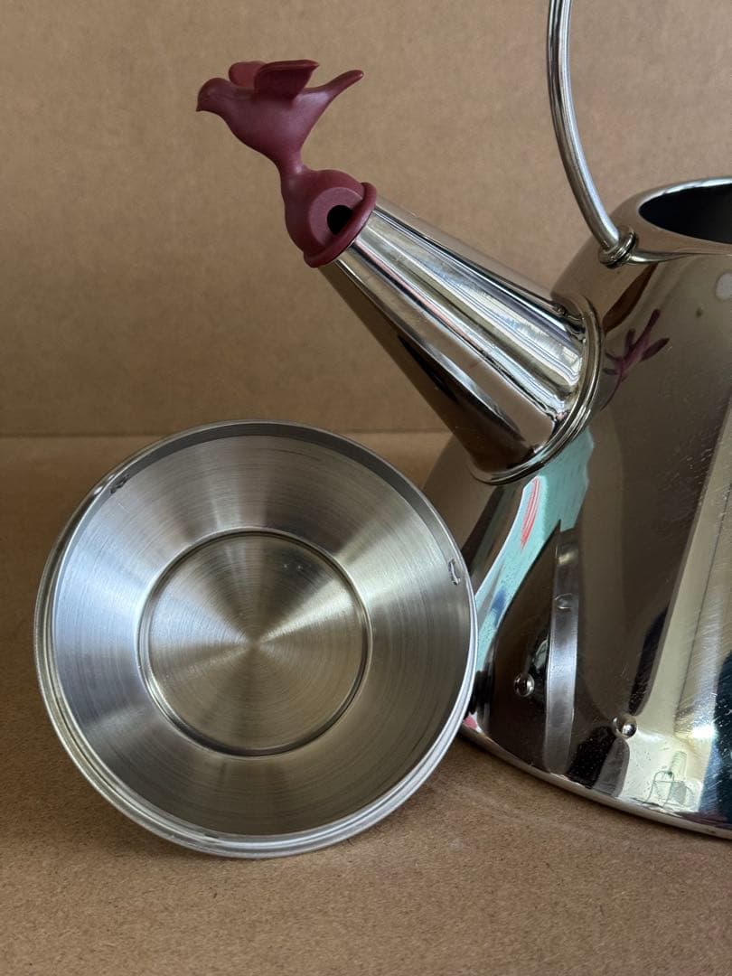 未使用品　ALessi バードケトル
