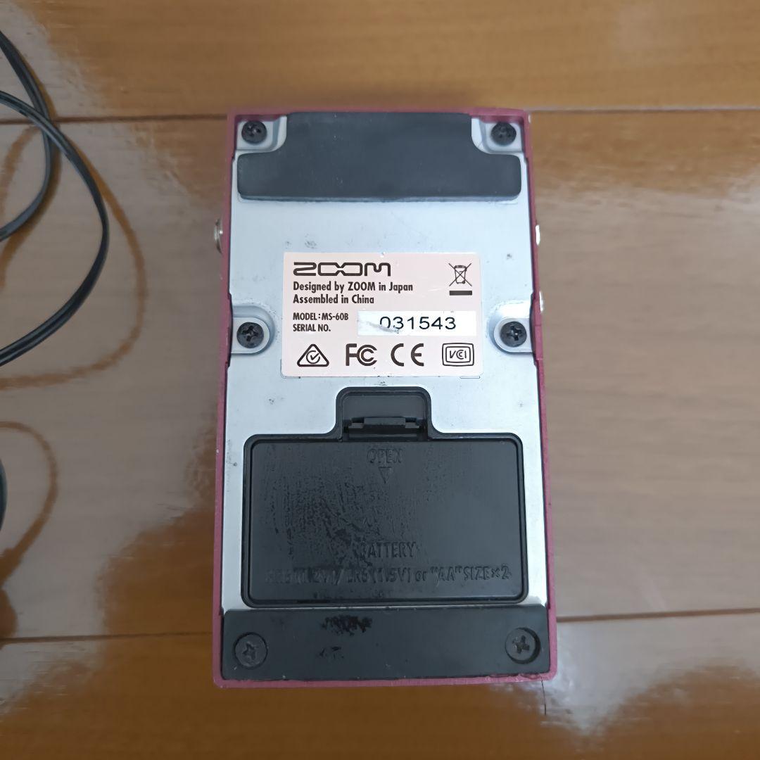 ベース ZOOM MS-60B MultiStomp Bass Pedal