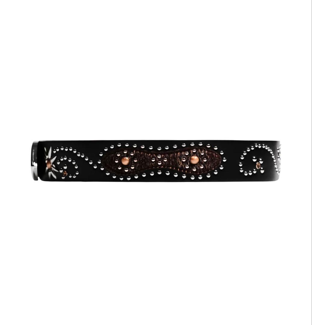 【本日限定価格】ABRAHAM【即完品】スタッズベルト