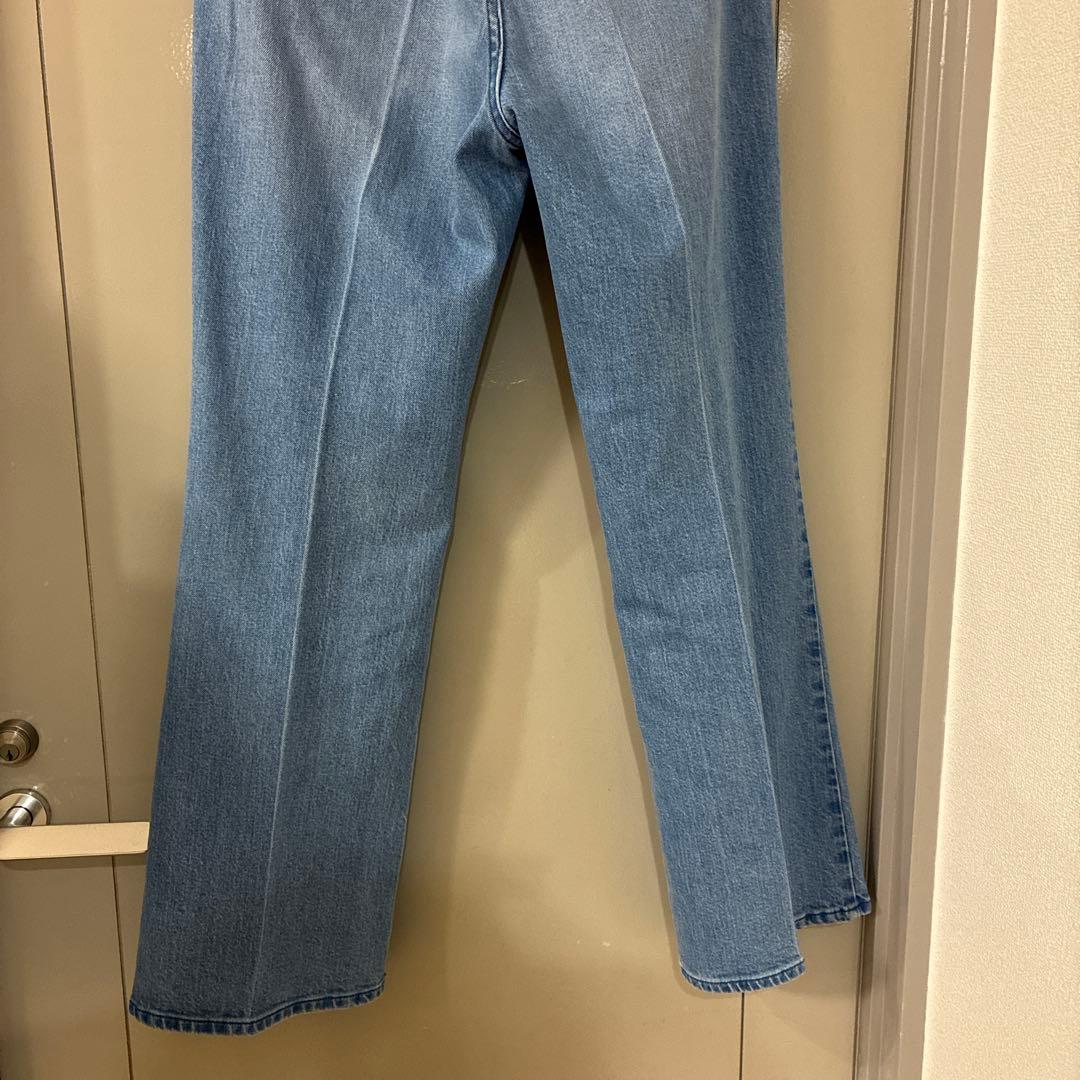 RMデニム　センタープレスハイウエストジーンズ　ブルー系その他　40
