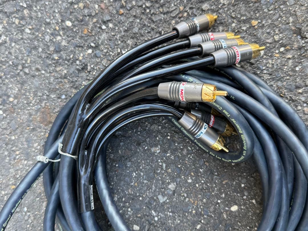 【送料込み】モンスターケーブル　RCA Interlink401XLN 4ch