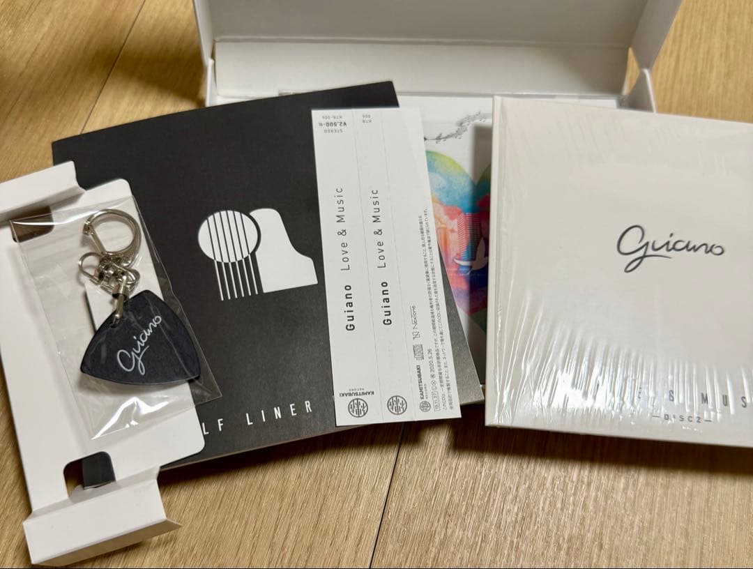 Guiano Love & Music グッズ付きCD BOOTH限定