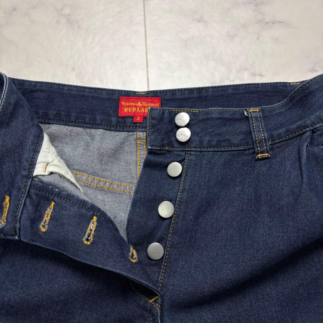 【美品】Vivienne Westwood RED LABEL 立体裁断デニム