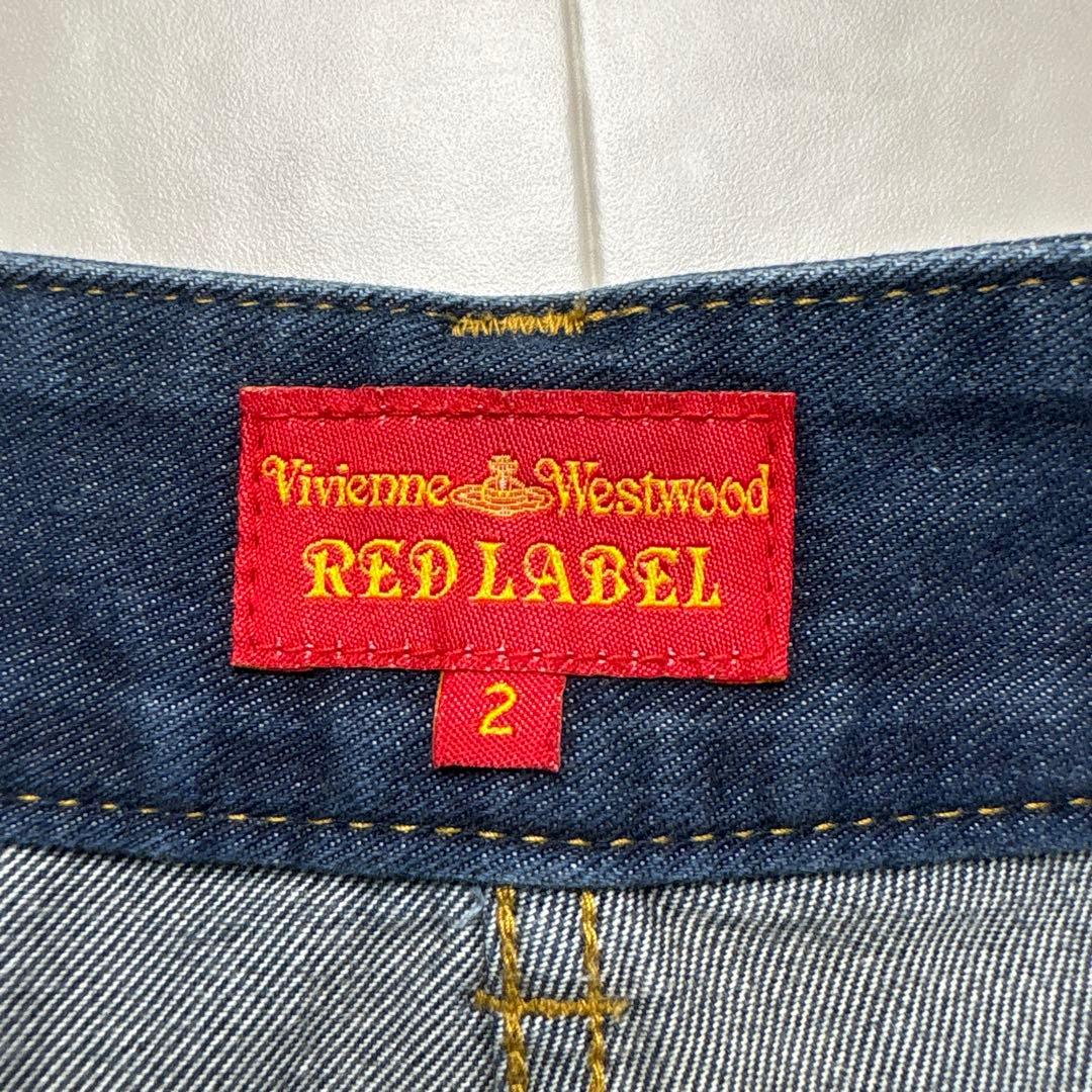 【美品】Vivienne Westwood RED LABEL 立体裁断デニム