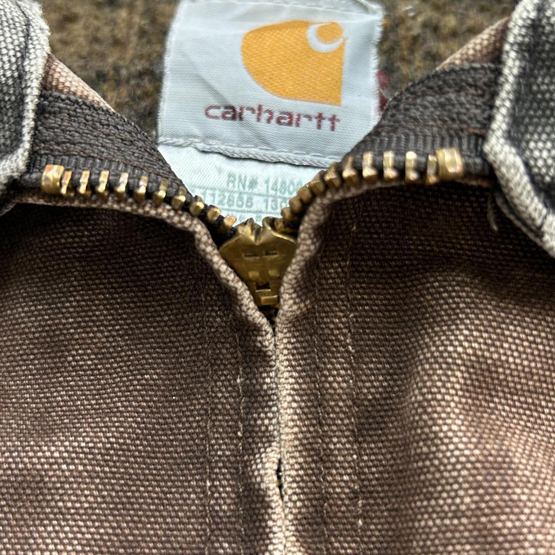 S*U様 Carhartt　デトロイトジャケット　L　DKB　ブラウン　古着