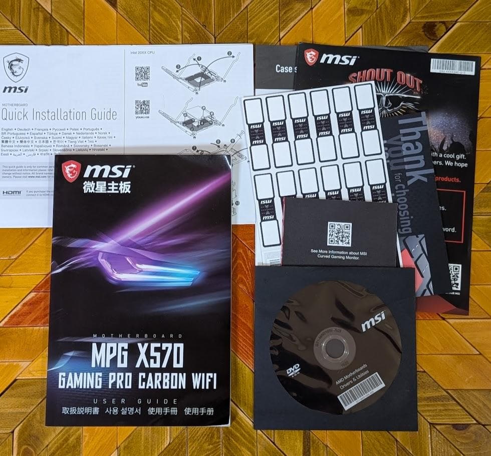 マザーボード MSI MPG X570 GAMING PRO CARBON WIFI