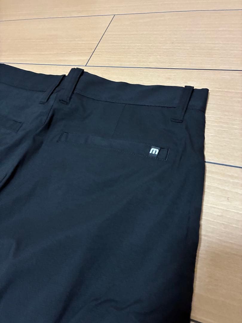 新品【トラヴィスマシュー】アンクルパンツ Mサイズ ブラック