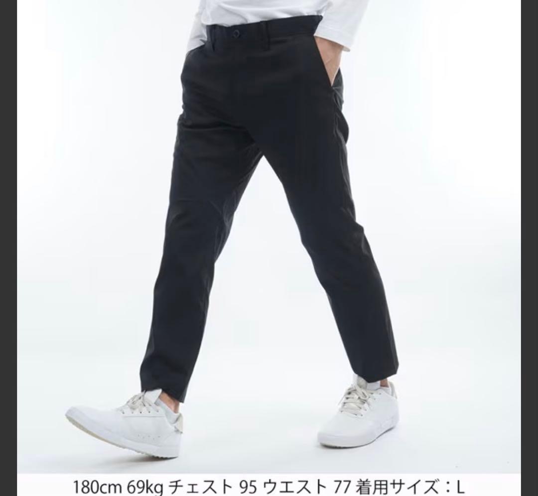 新品【トラヴィスマシュー】アンクルパンツ Mサイズ ブラック