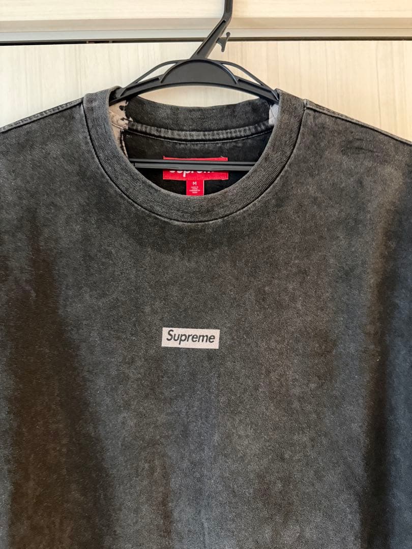 トップス Supreme Overprint Small Box S Top Black