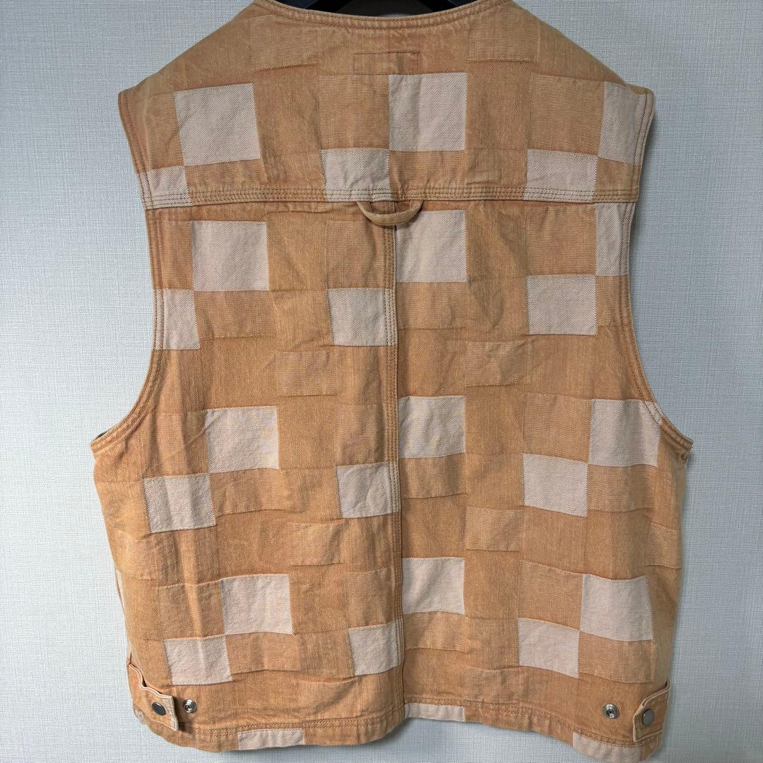 ひ*こ様 Supreme 21SS Patched Denim Vest パッチ