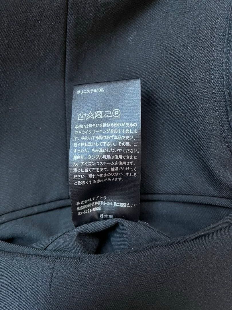 ジャケット・アウター TEATORA DEVICE JACKET SOLO SCAPE BLACK 2
