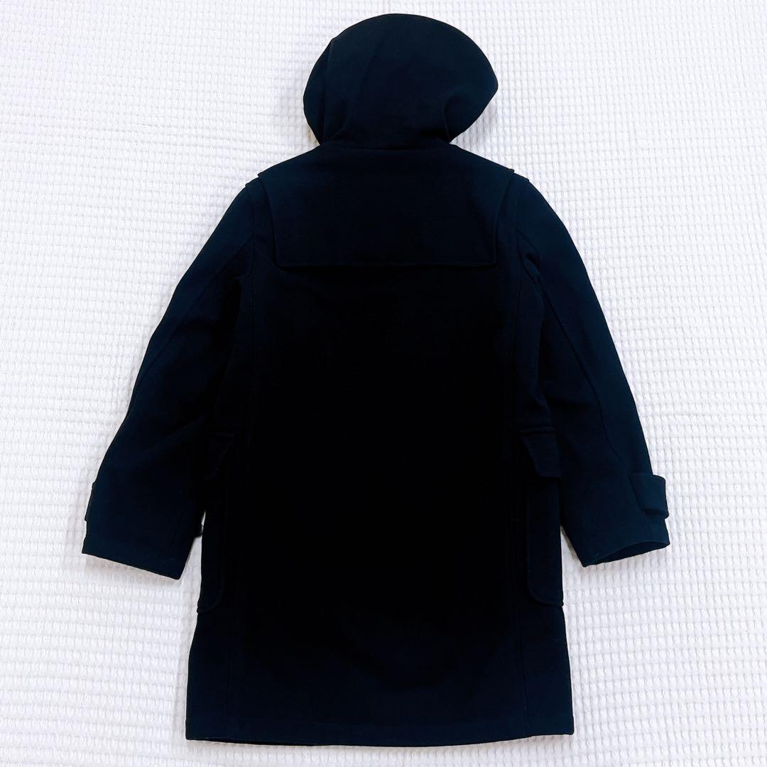 MHL. エムエイチエル ダッフルコート ロング丈 トグル ブラック M〜L相当